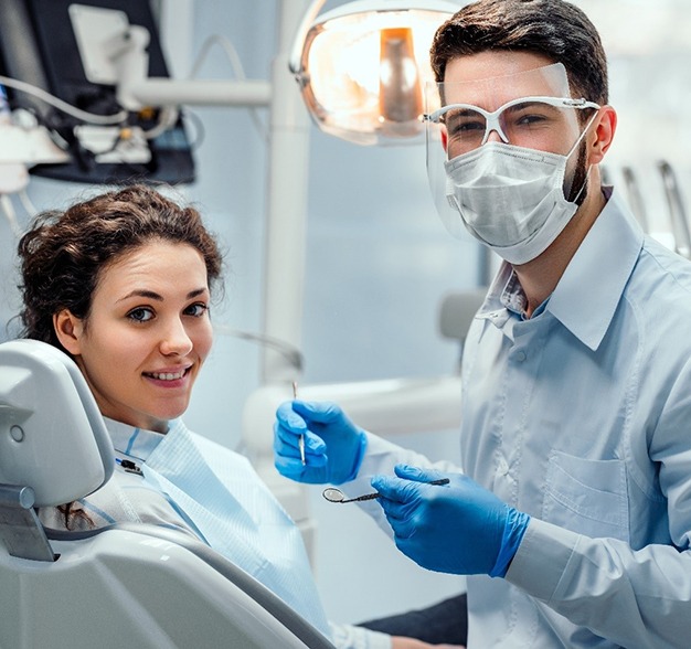 Patient learning sedation dentistry in Jacksonville